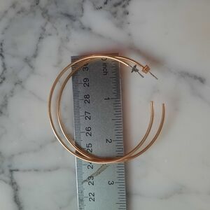 Madewell Oversized Hoop Earrings